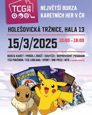 Rádi bychom Vás pozvali na TCG expo již tuto sobotu! 🔥 Jako tradiční účastníci se opět postaráme, aby jste u nás našli...